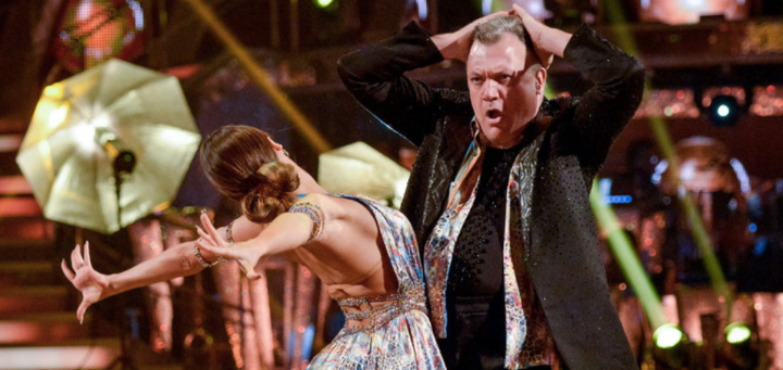 Ed Balls and Katya Jones tirelelessly gave it their all