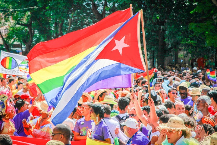 Activists see the Cuban flag and the rainbow flag as wholly compatible.