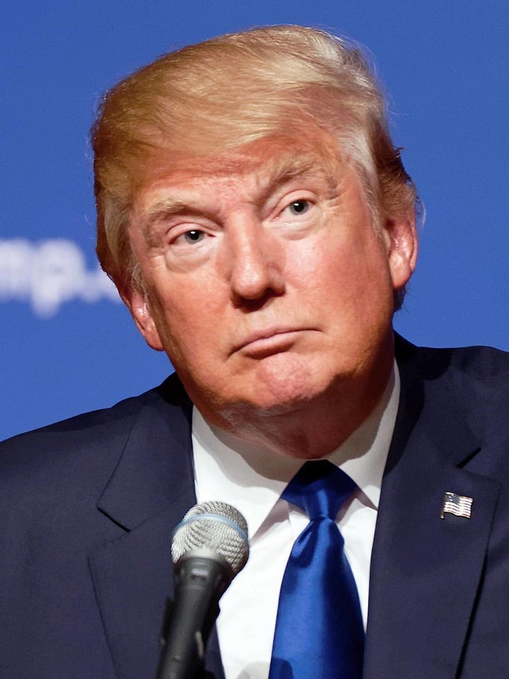 <p>Mr. <a href="https://www.huffpost.com/news/topic/donald-trump">Donald Trump</a>. New Hampshire Town Hall on August 19th, 2015 at Pinkerton Academy in Derry, NH. </p>