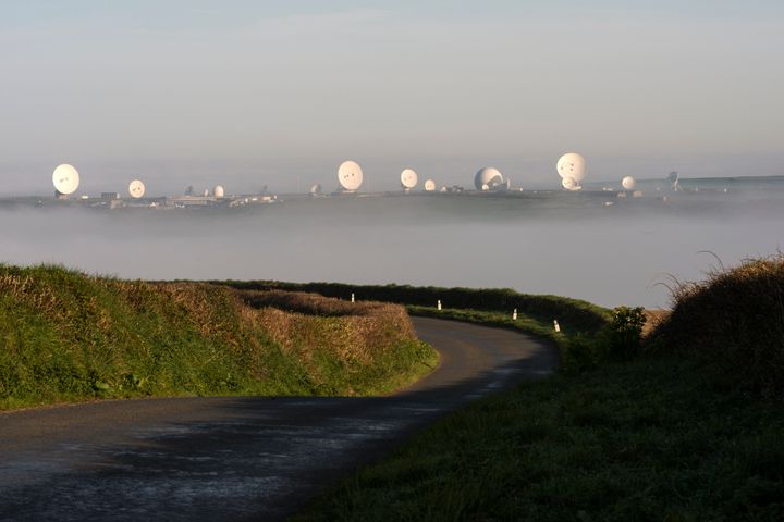 GCHQ Bude, formerly called the Composite Signals Organisation (CSO) station Morwenstow, is a satellite ground station and eavesdropping centre.