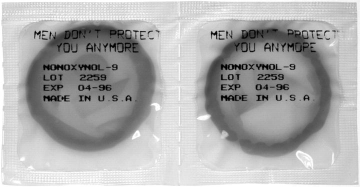 <p><strong>Jenny Holzer</strong></p><p><em>Untitled (Men Don't Protect You Anymore)</em></p>