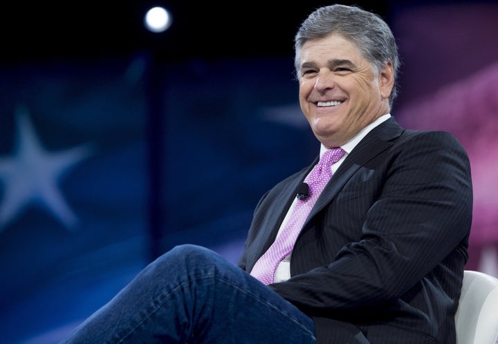 Fox News Host Sean Hannity speaks during the annual Conservative Political Action Conference (CPAC) 2016 at National Harbor i