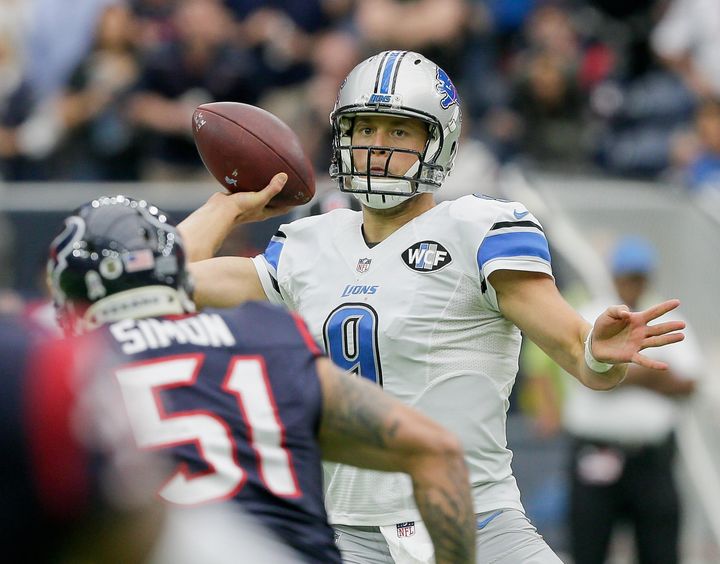 Stafford has been terrific, and he's done it without the kind of receiving resources available to Brady, Carr, Ryan and Prescott.