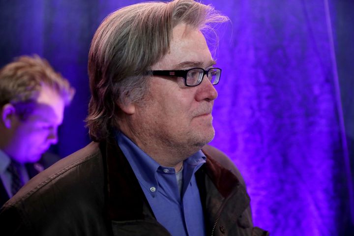 Bannon served as the as the chief executive of Trump’s campaign.