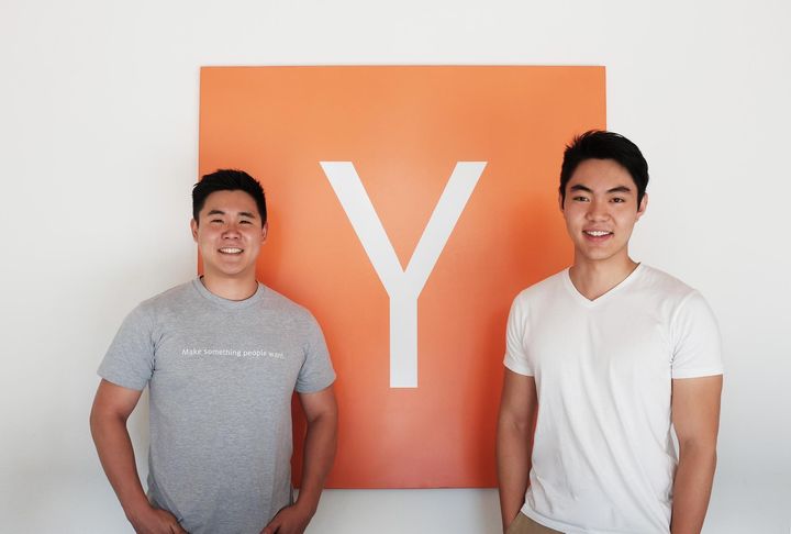 Keith Ryu (left) and Jeremy Cai (right) during Y Combinator S15