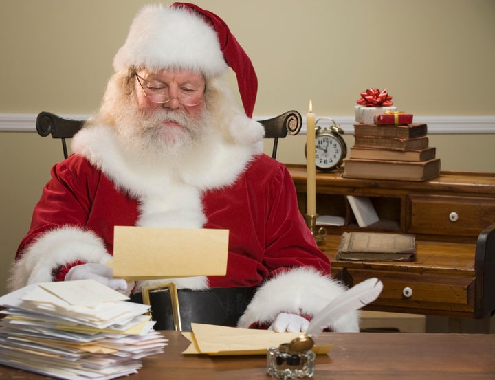 Santa likes reading his letters, but he doesn't always have time to respond. Here's how you can help him out.