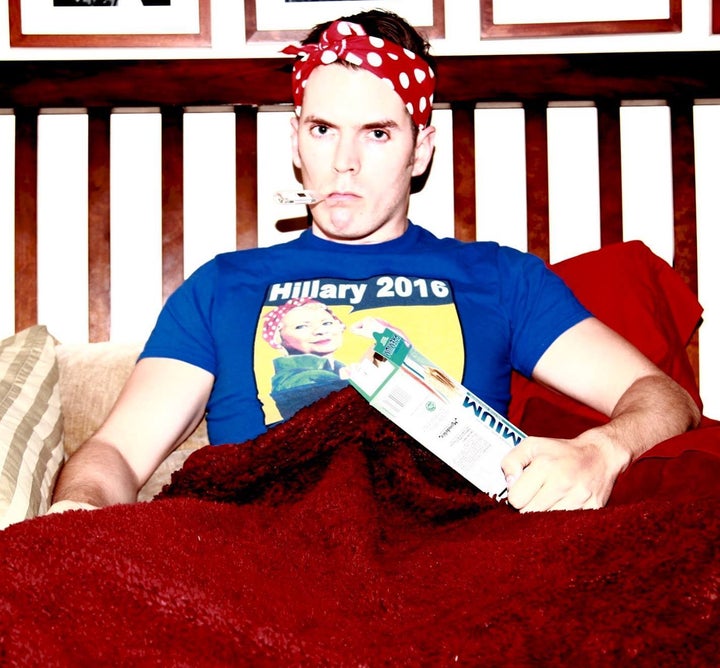 <p>Celebrating Halloween in bed while recovering from an emergency appendectomy I’d had four days prior. By the end of the week I’d be pounding the pavement, knocking on doors in Philadelphia for Hillary.</p>