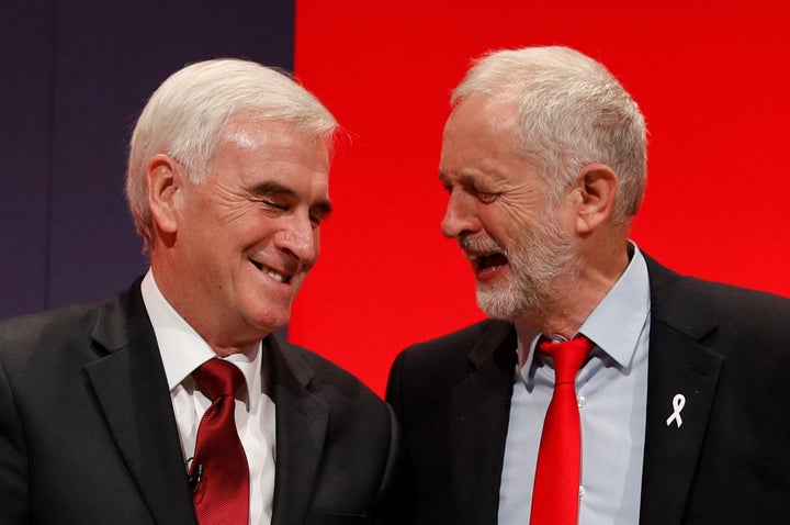 Jeremy Corbyn and John McDonnell