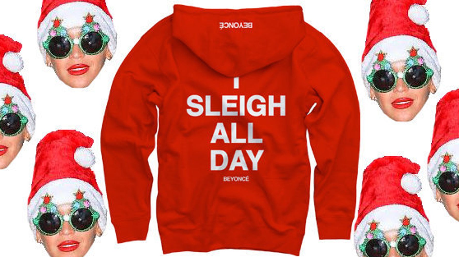 Beyonce top christmas jumper