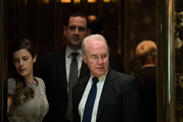 Rep. Tom Price (R-Ga.), President-elect Donald Trump's nominee to be Secretary of Health and Human Services, once said h