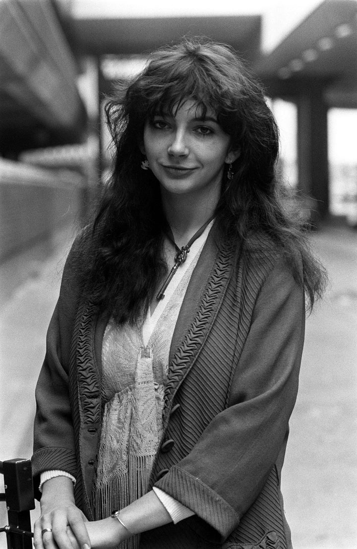 Kate Bush pictured in 1978 