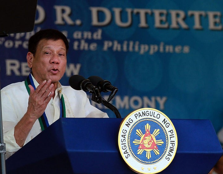 Philippine President, <strong>Rodrigo Duterte</strong>