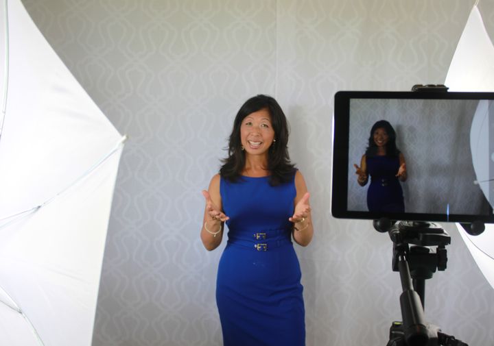 <p>Angeline Chew Longshore - Teaching Online Course- </p><p>‘How To Become Confident & Authentic On Camera’ for Online Entrepreneurs</p><p>Maui, Hawaii 2016</p>