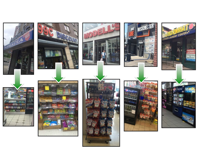 Five businesses and their food offerings in the Bronx