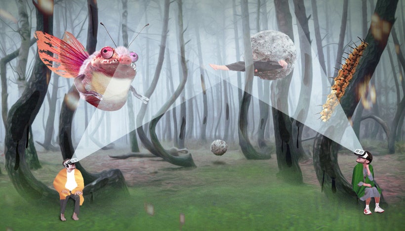 Explore alternate realities in VR.