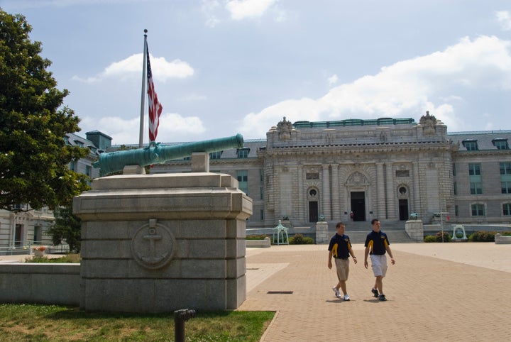 The Air Force team's project was energy efficiency at the U.S. Naval Academy in Annapolis, Maryland.