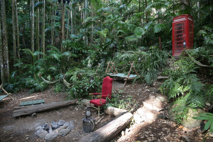 <strong>The 'I'm A Celebrity' camp</strong>