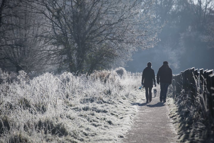 England and Wales experienced the coldest night of the season last night with temperatures dropping as low as minus 9.4C (15F)