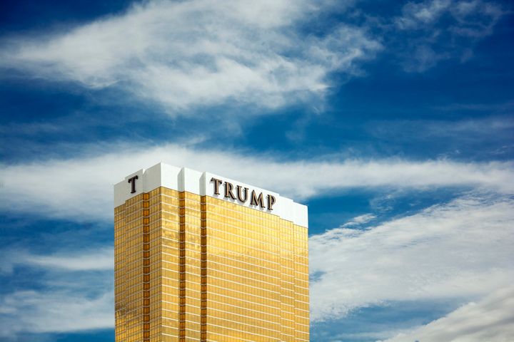 The Trump Tower Hotel & Casino on the Las Vegas Strip