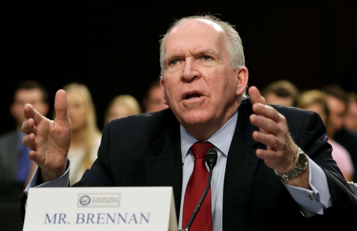 CIA Director John Brennan testifies before the Senate Intelligence Committee hearing on "diverse mission requirements in supp