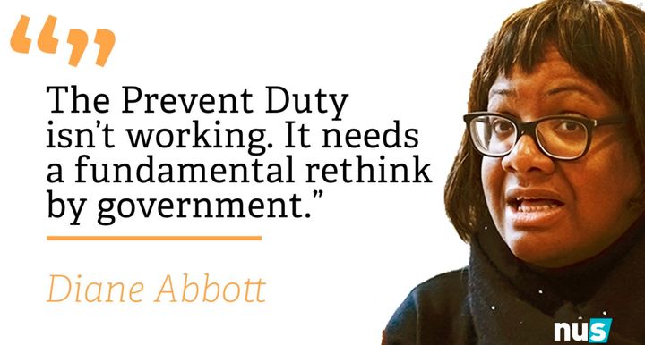 <strong>Shadow Home Secretary Diane Abbott is set to speak at the anti-Prevent event </strong>