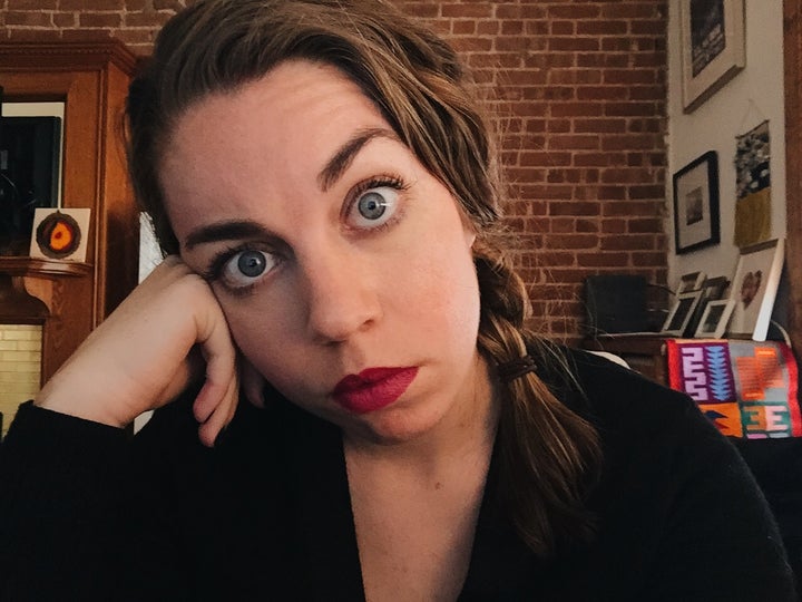 At my primary work space (which conveniently doubles as my living room), making the face I do when my perspective is dismisse