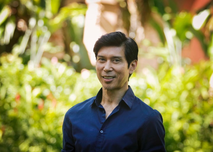 Keo Woolford poses for a portrait at the Hawaii International Film Festival 2016 at The Royal Hawaiian on Nov. 9, 2016 in Hon