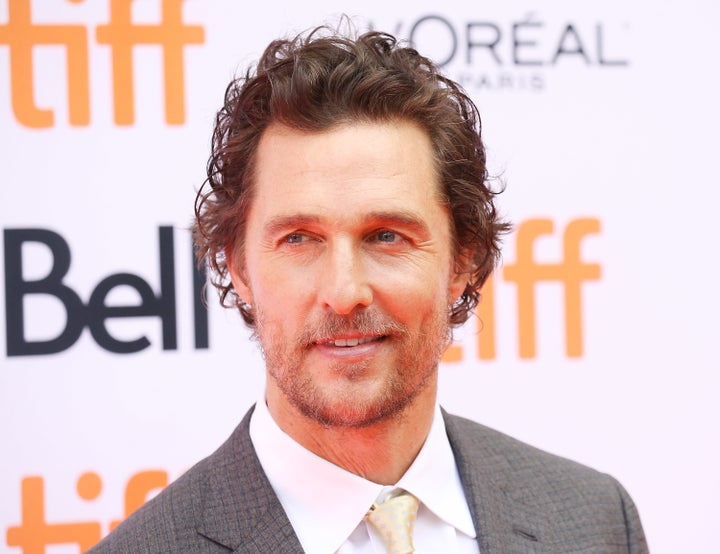 Matthew McConaughey arrives at the 2016 Toronto International Film Festival.