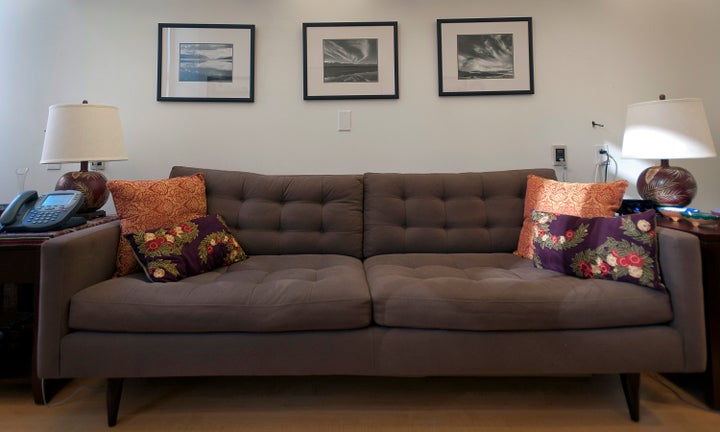 At the Bluestone Center for Clinical Research at NYU, patients experience the psilocybin session in a peaceful, relaxing environments.