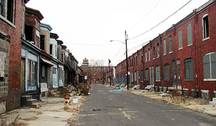Camden, New Jersey, one of the poorest cities in the United States, has a 39% poverty, rate per capita income is less than $1