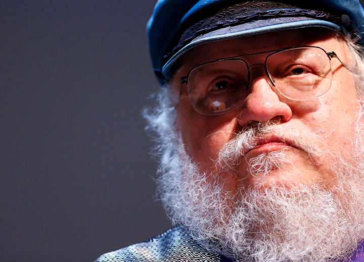 George R. R. Martin, author of the <i>A Song of Ice and Fire</i> book series upon which the HBO series "Game of Thrones" is b