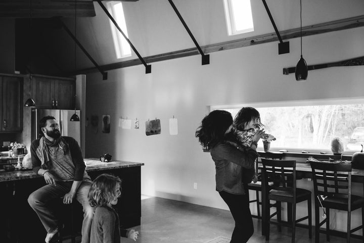 <p>The whole family: Joshua, Maddox, Margaux, Olivia, plus new baby on the way any day .</p>
