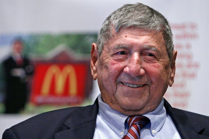 In this Aug. 21, 2008, file photo, Big Mac creator Michael