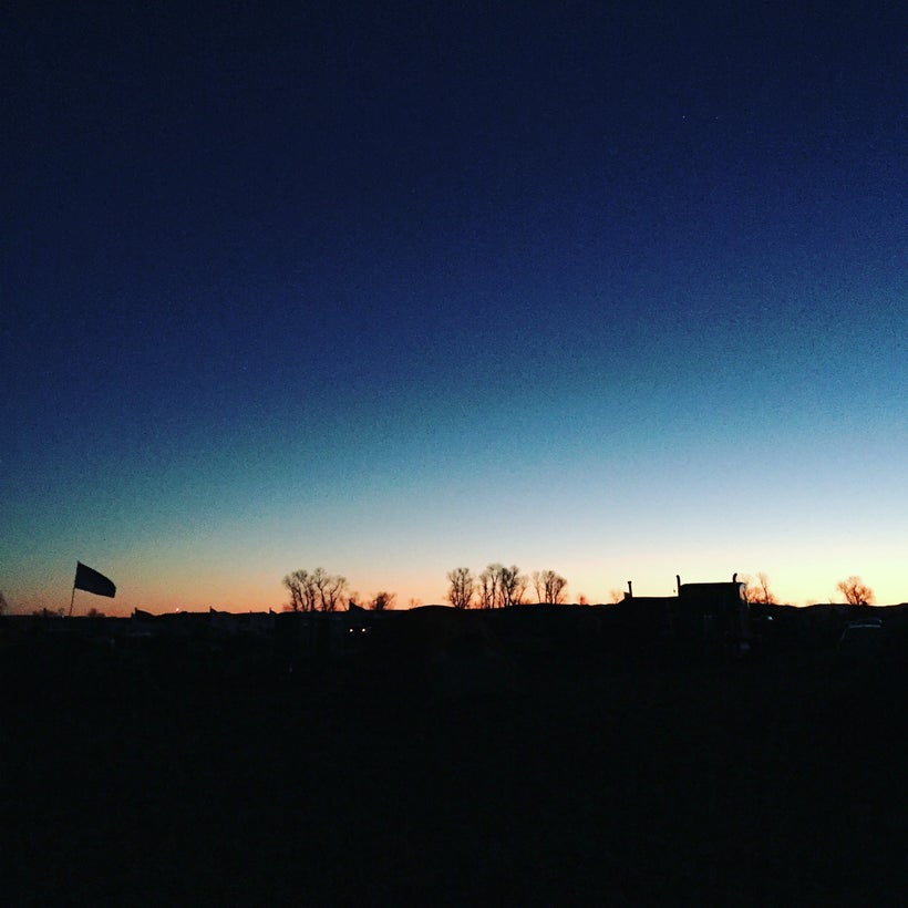 Sunrise at Oceti Sakowin Camp