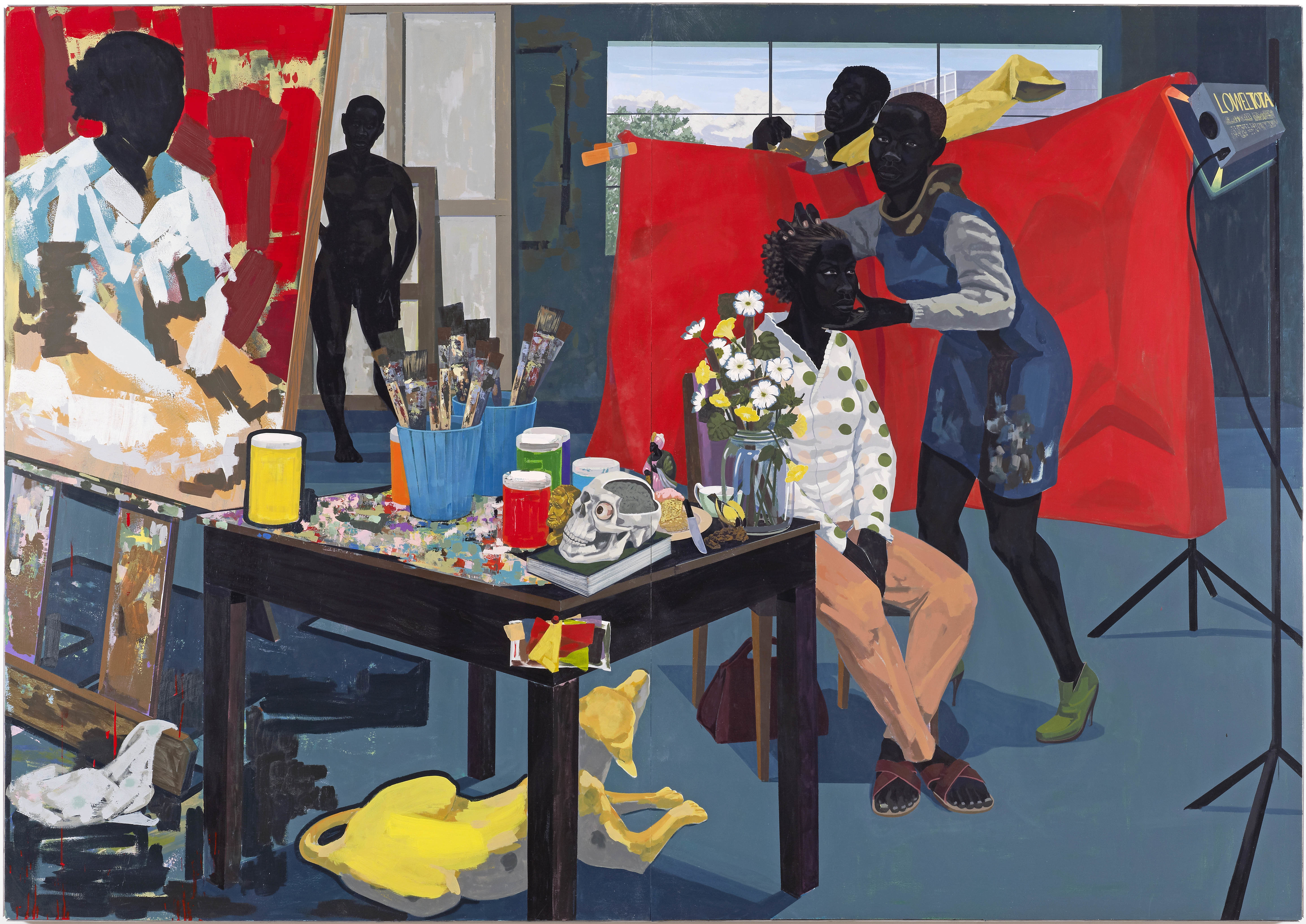 Kerry James Marshall And The Limitless Power Of Black Paint HuffPost   583f5e1c1700002500e7d22d 