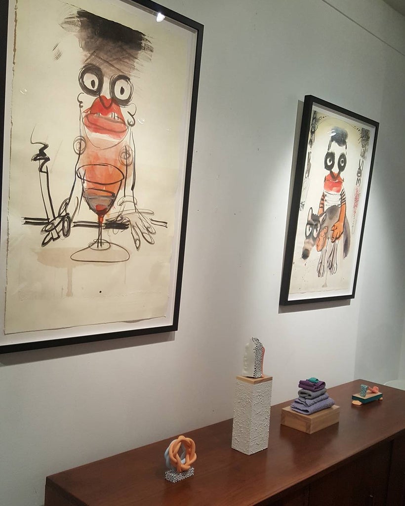 Featuring the work of Tammy Smith and Rachel Debuque.