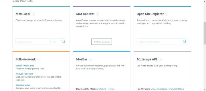 Moz Interface