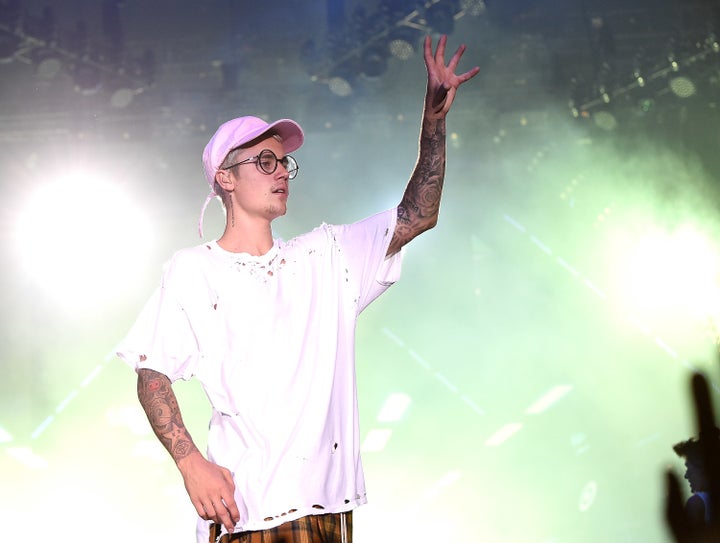 Justin Bieber on the 'Purpose' world tour