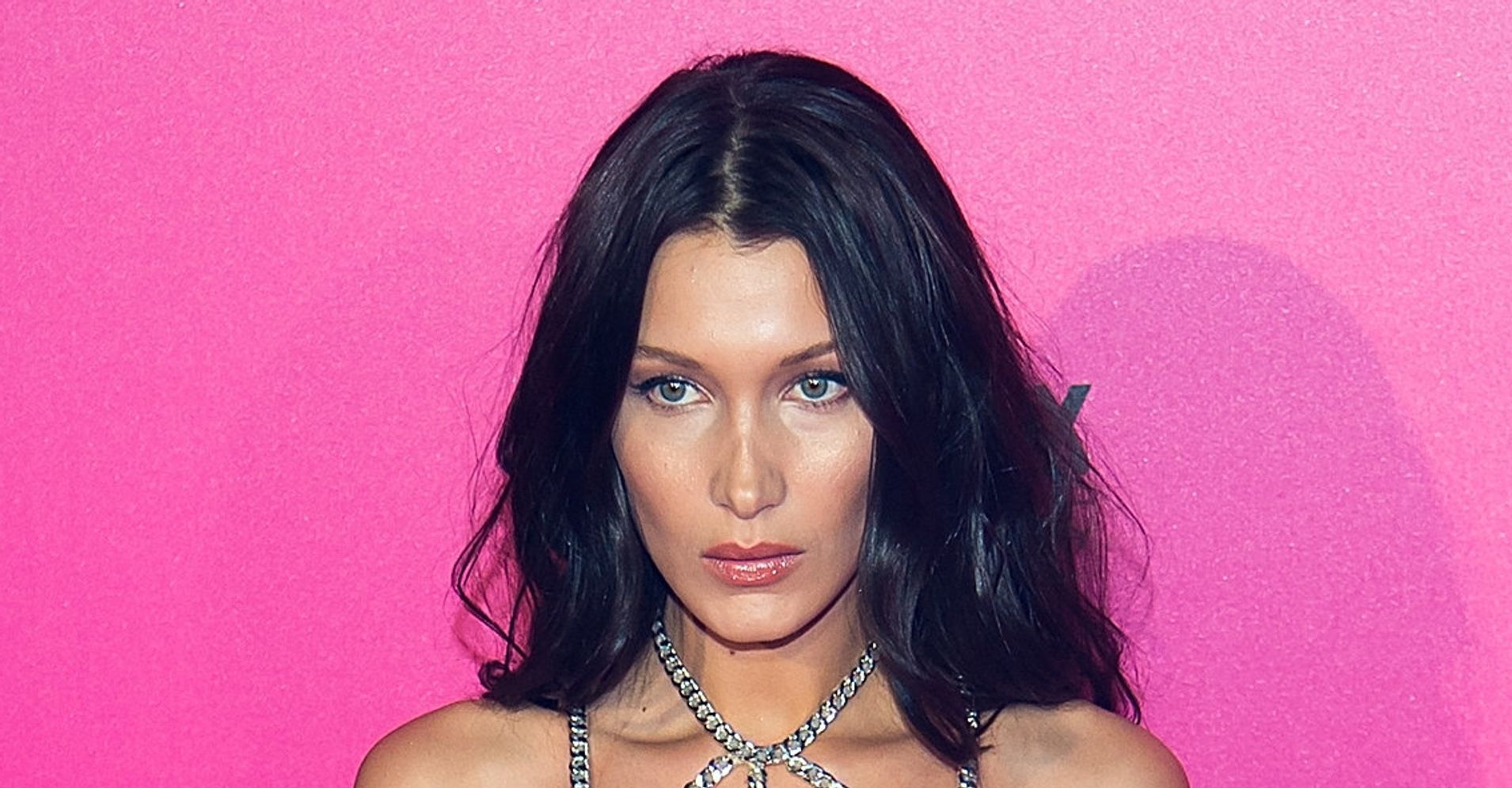 Bella Hadid Pretty Much Stayed In Her Underwear For The Victoria's ...