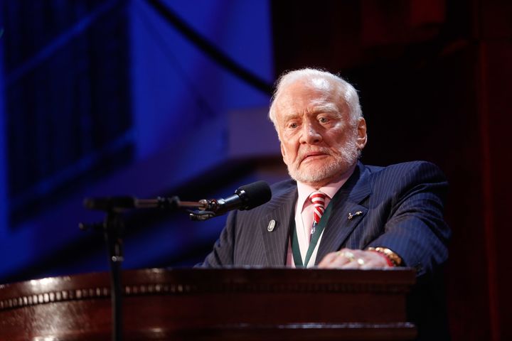 Buzz Aldrin was evacuated from the South Pole on Dec. 1, 2016.