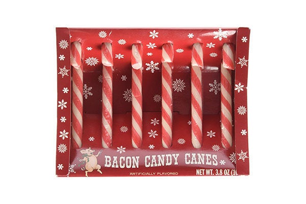 Bacon Candy Canes