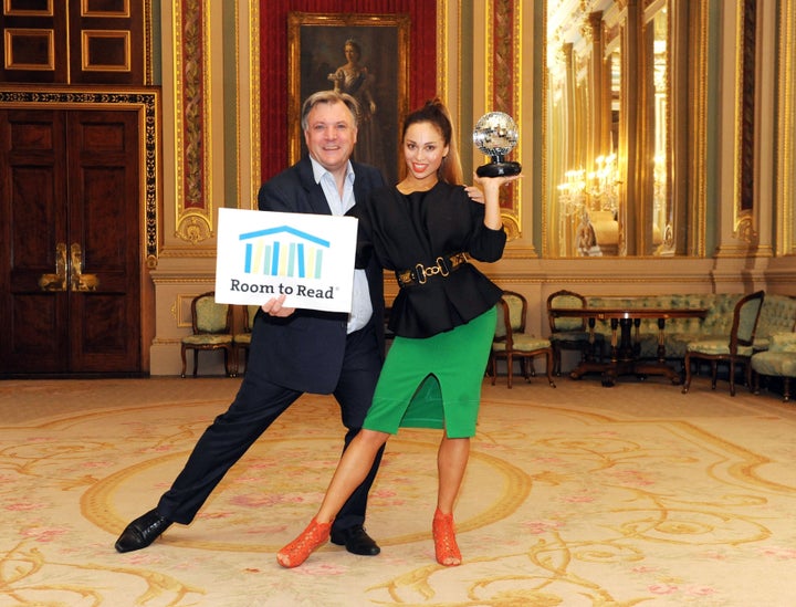 Ed Balls with Strictly co-star Katya Jones