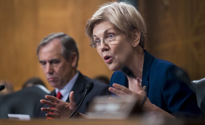 Sen. Elizabeth Warren (D-Mass.) said she would support Scott Brown if he was nominated as VA secretary.