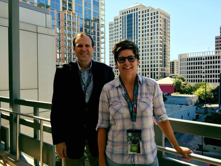 I met water rock star Gary White at SXSWEco. 