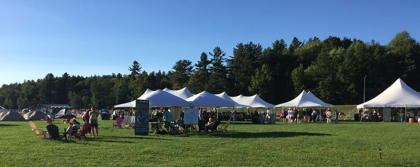 Tent City at Camp