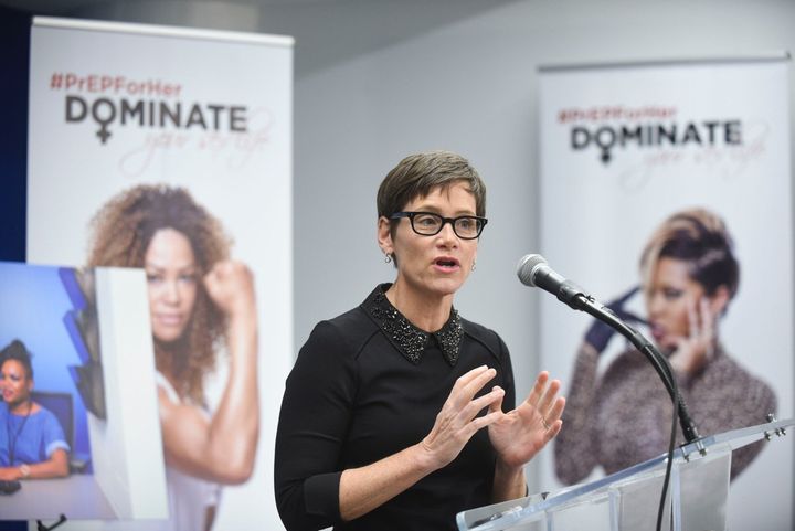 "One thing we've seen in the HIV world is sexy works -- and it works in cosmetics too," Mahon said while describing the new D.C. ad campaign to encourage black women to use PrEP.