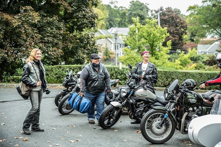 The Sirens Women’s Motorcycle Club of NYC was founded in 1986.