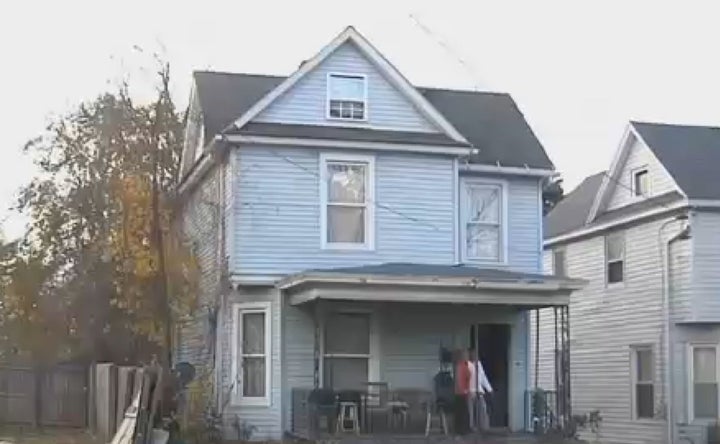 The house where police found the body believed to be that of Dyquain Rogers.