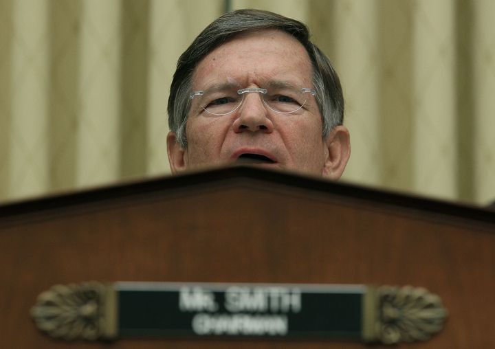 Rep. Lamar Smith (R-Texas), a noted climate change denier, chairs the House Science Committee.