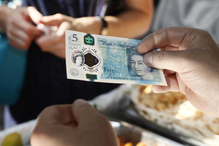<strong>The new £5 has proved to be controversial</strong>